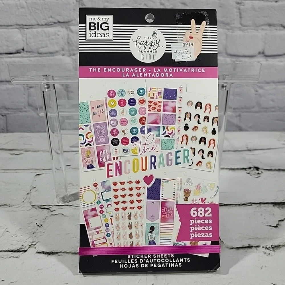 MAMBI Happy Planner Classic Sticker Book‎ The Encourager 682Pc